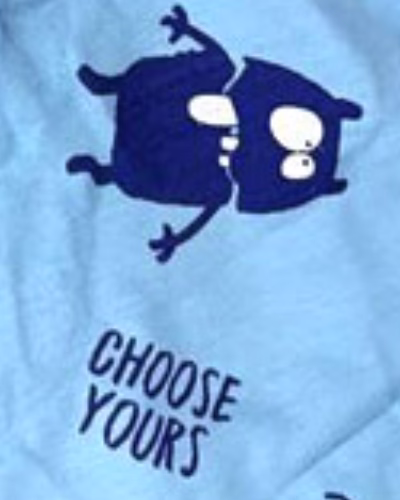 آبی آسمانی طرح مونسترا